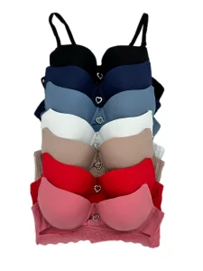 سوتين اسفنجي سگك دار قلبي