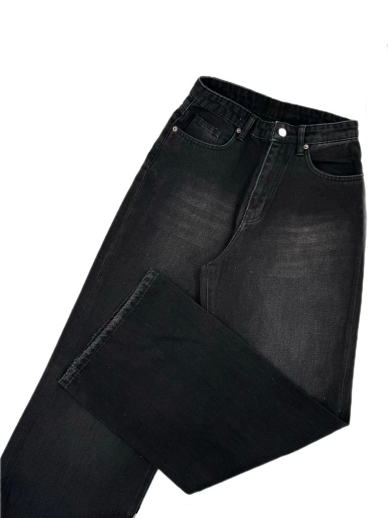 شلوار جین زنانه بگ ذغالی