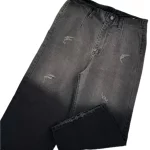 شلوار جین زنانه واید سنگشور زاپدار