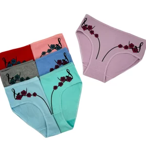 شورت نخي زنانه طرح گل