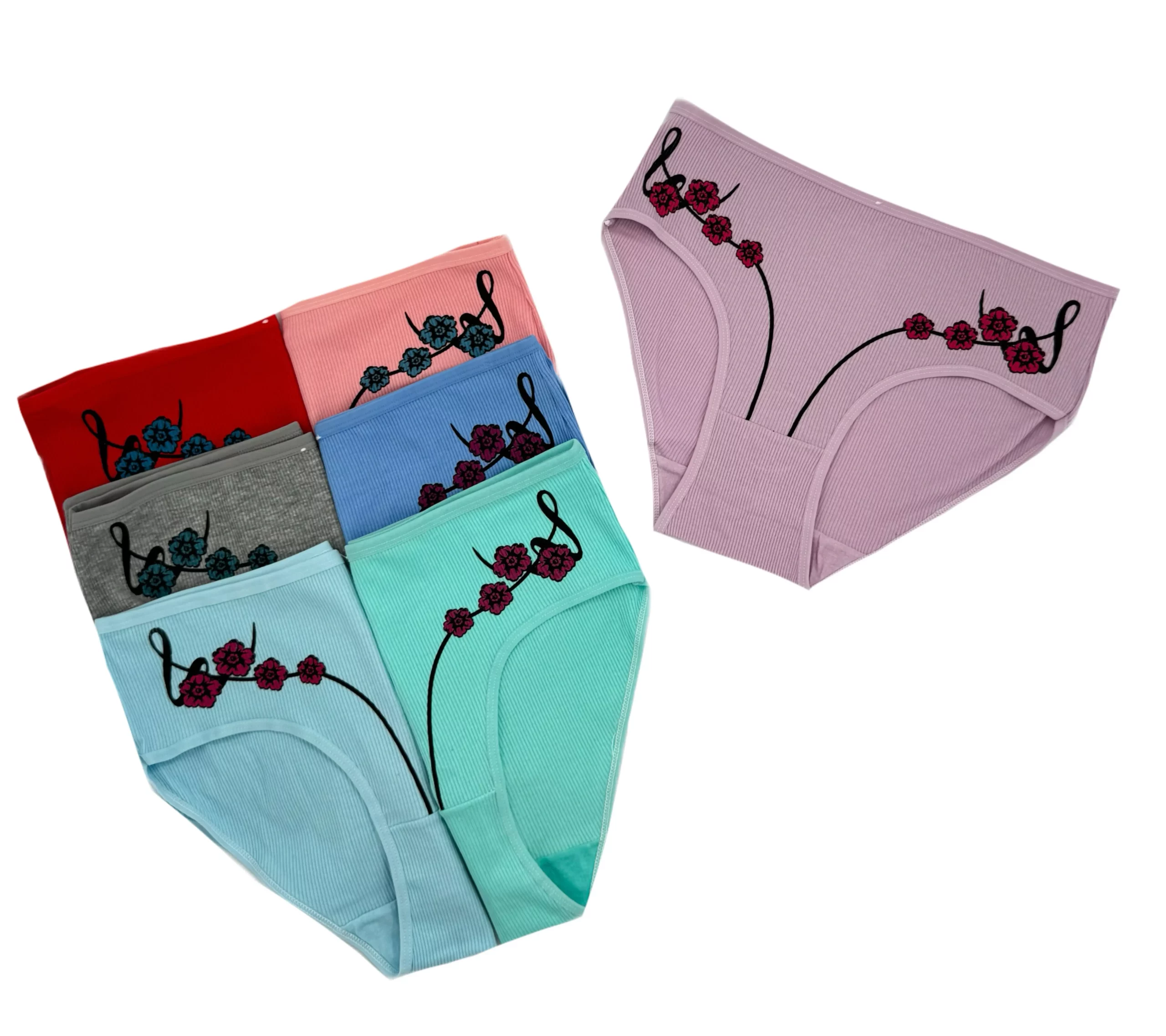 شورت نخي زنانه طرح گل