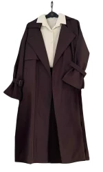 بارونی زنانه رنگی | کد 0121 ( ارسال رایگان ) - Image 3