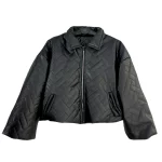 کاپشن چرم زنانه آستر دار | کد326570 ( ارسال رايگان ) - Image 3