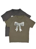 بافت زنانه پاپيون | کد267001 (ارسال رايگان) - Image 2