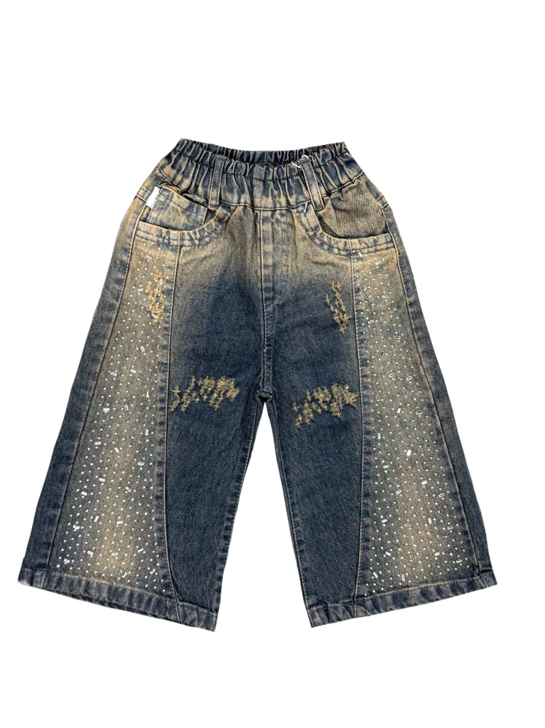 شلوار جين بچگانه شافل بگ سنگشور نگيني