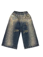 شلوار جين بچگانه شافل بگ سنگشور نگيني