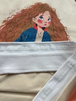 ست دوتيكه دخترانه طرح دختر | كد 203618 ( ارسال رایگان ) - Image 2