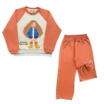 ست دوتيكه دخترانه طرح دختر