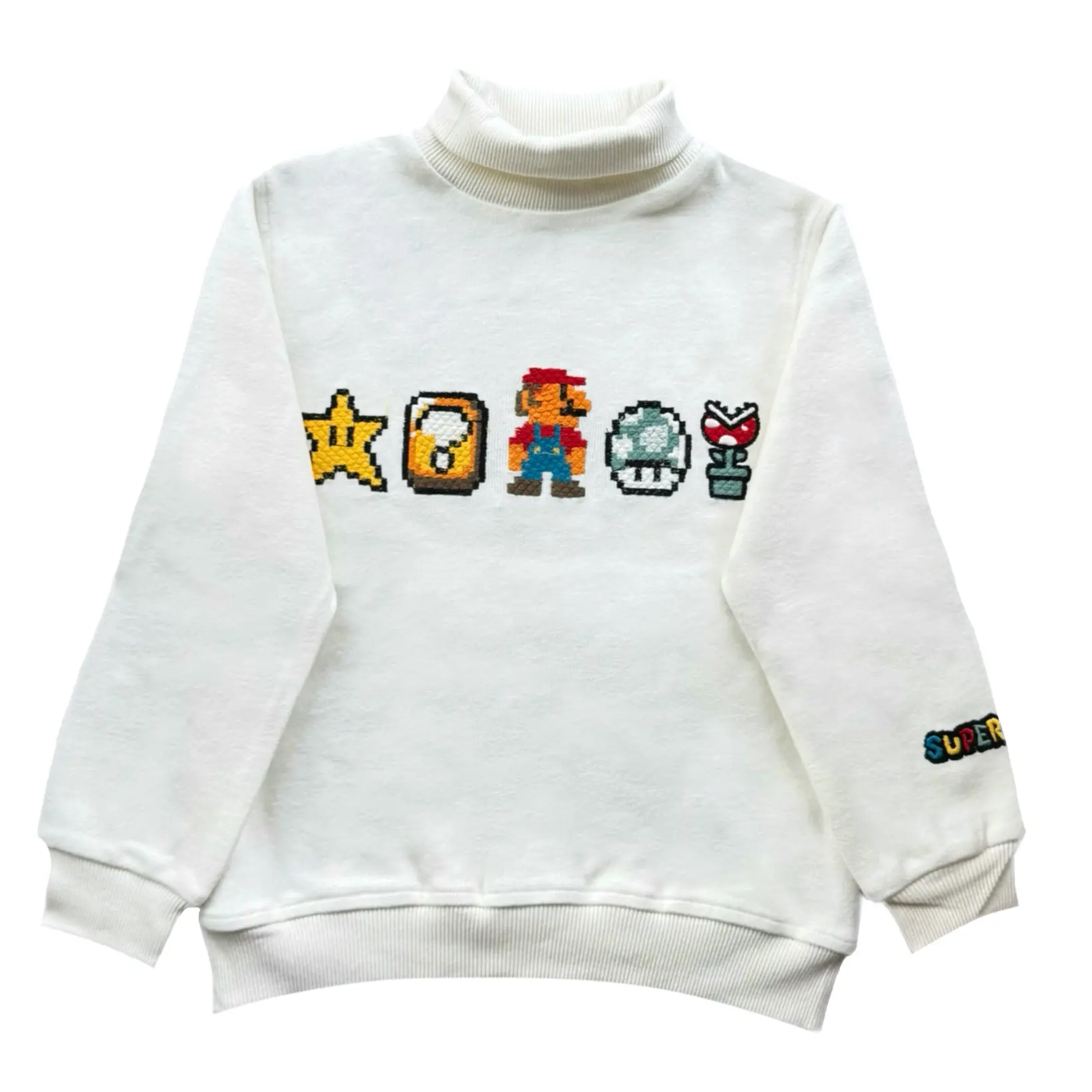 دورس بچگانه يقه اسكي سلانيك طرح ماريو