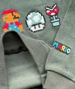 دورس بچگانه يقه اسكي سلانيك طرح ماريو | كد 202710 (ارسال رايگان) - Image 4