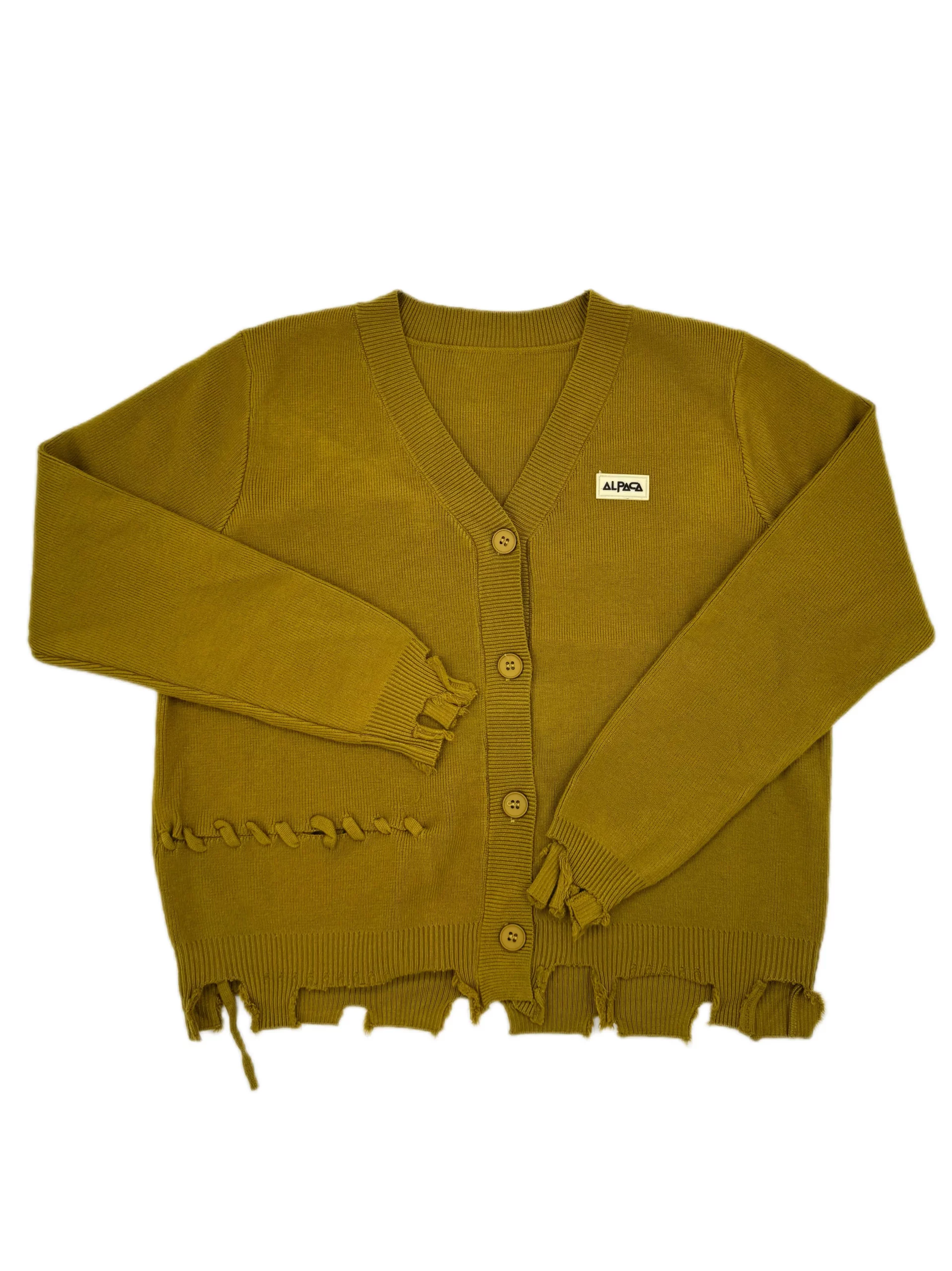 بافت لطیف زنانه دكمه دار alpaca