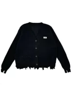 بافت لطیف زنانه دكمه دار alpaca | کد659050 ( ارسال رایگان ) - Image 2