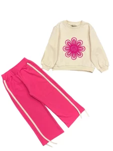 ست دخترانه گلدوزی