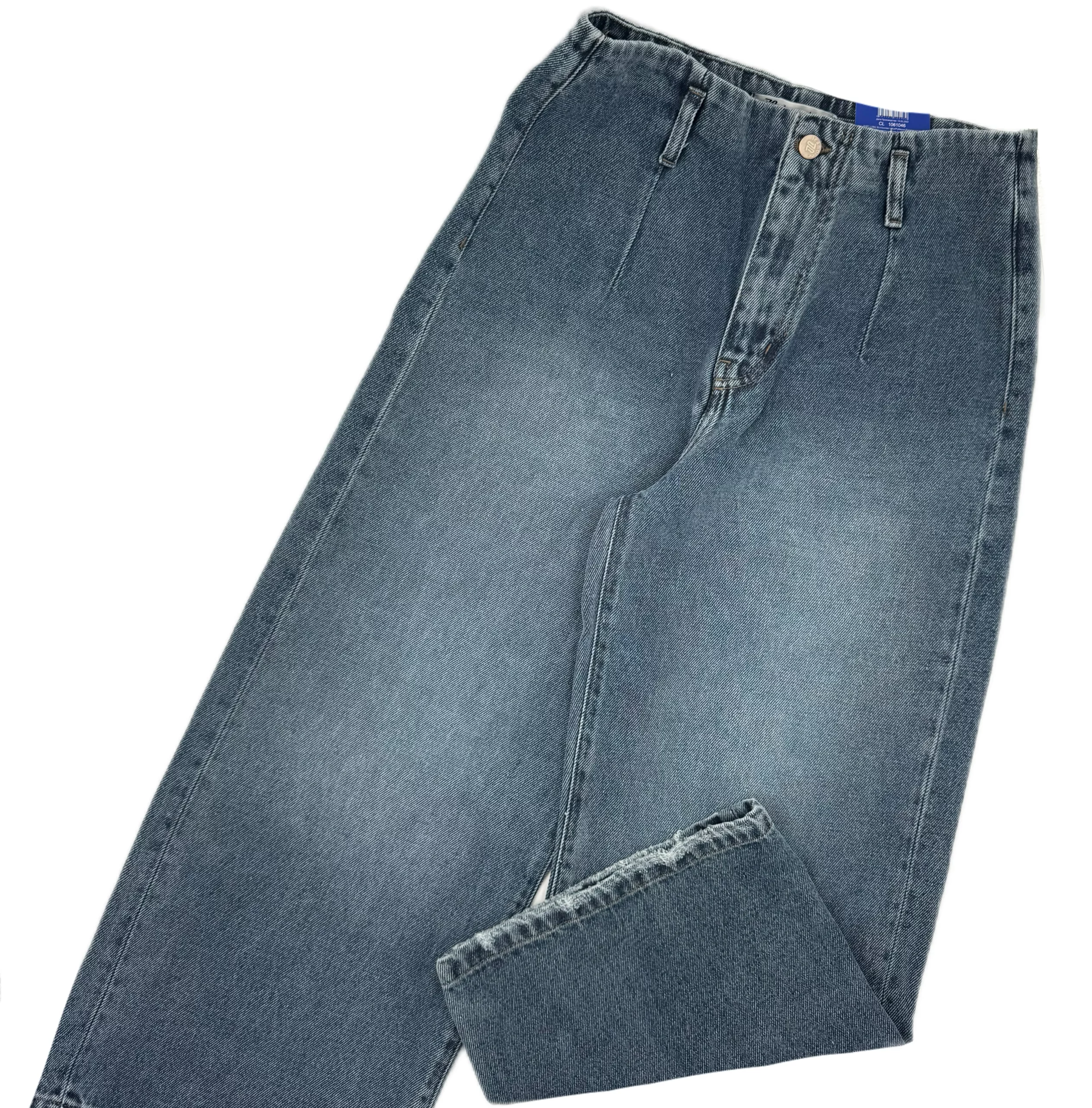 شلوار جين زنانه وايد قد ٩٠