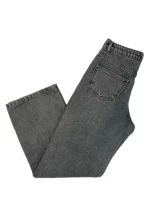 شلوار جین زنانه نيم بگ پارچه ال وي ترك |كد 126740 - Image 3