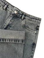 شلوار جین زنانه نيم بگ پارچه ال وي ترك |كد 126740 - Image 2