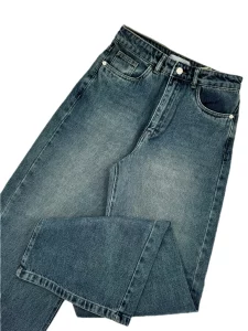 شلوار جين بگ پارچه ال وي ترك