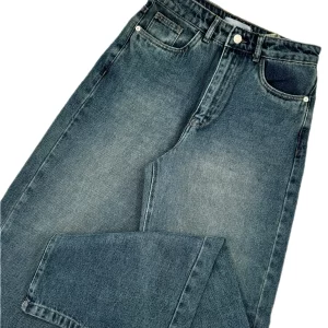 شلوار جين بگ پارچه ال وي ترك