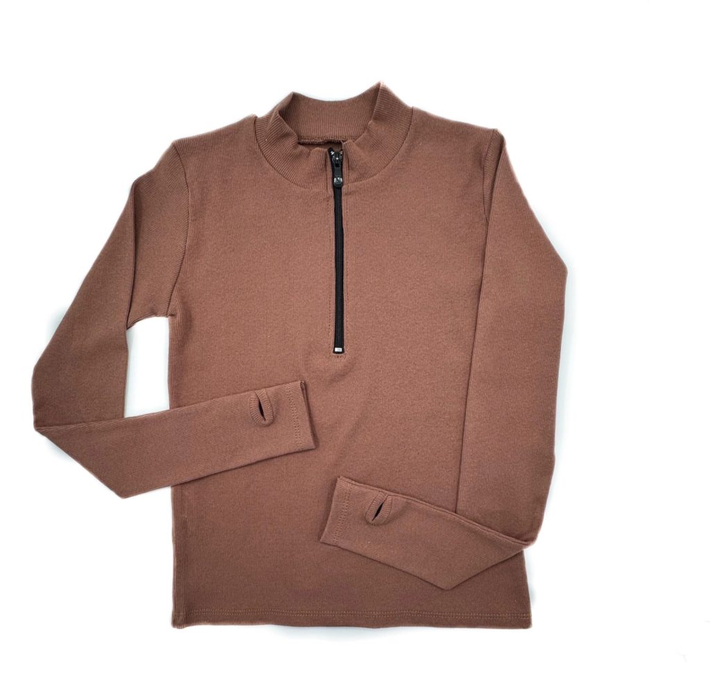 بلوز زنانه زیپ دار