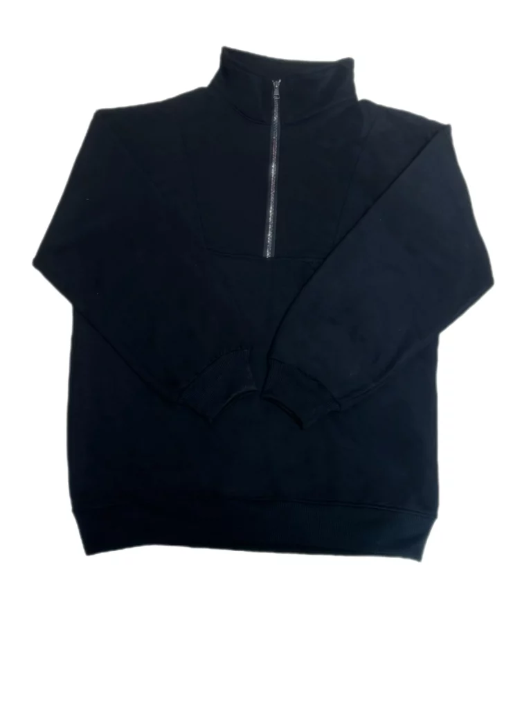 هودی زنانه نیم زیپ