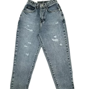 شلوار جين زنانه مام استايل