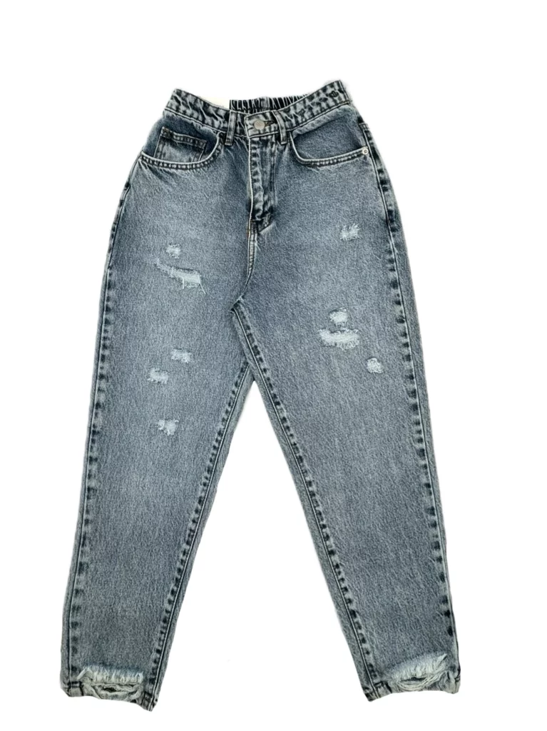 شلوار جين زنانه مام استايل