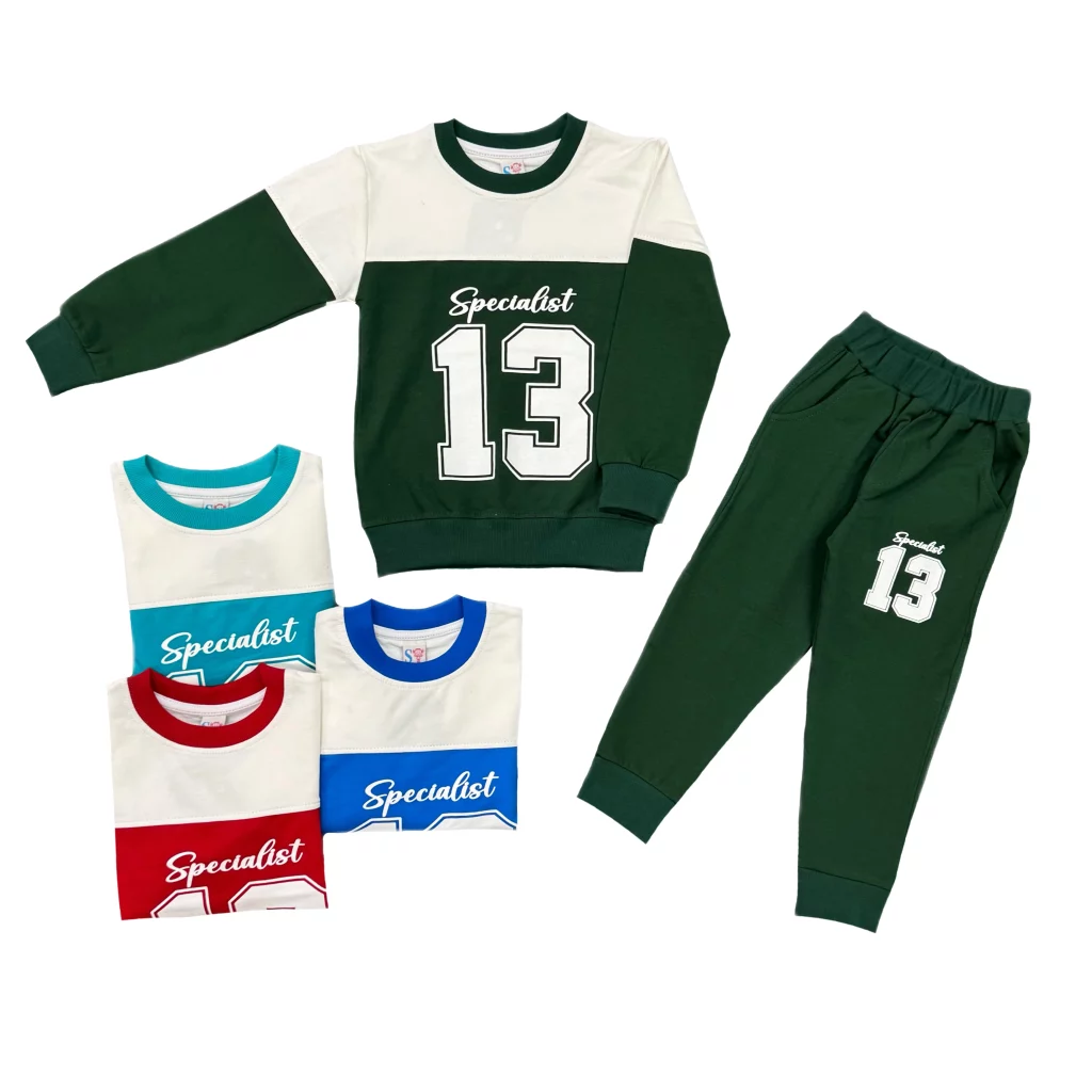 ست دورس و شلوار پسرانه 13