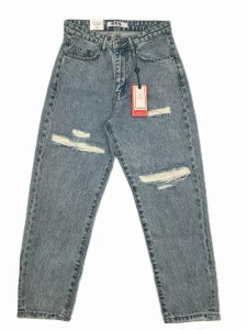 شلوار جين زنانه مام استايل