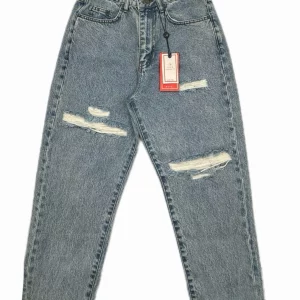 شلوار جين زنانه مام استايل