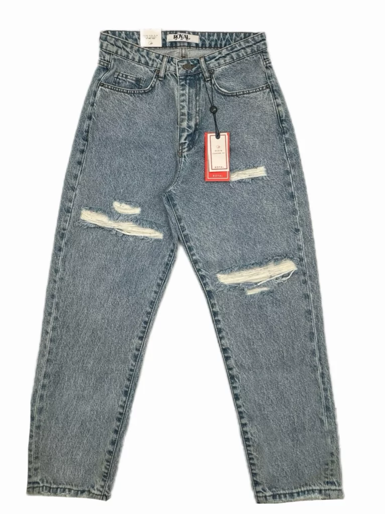 شلوار جين زنانه مام استايل