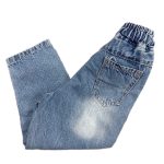 شلوار جین بچگانه اسپرت زاپدار