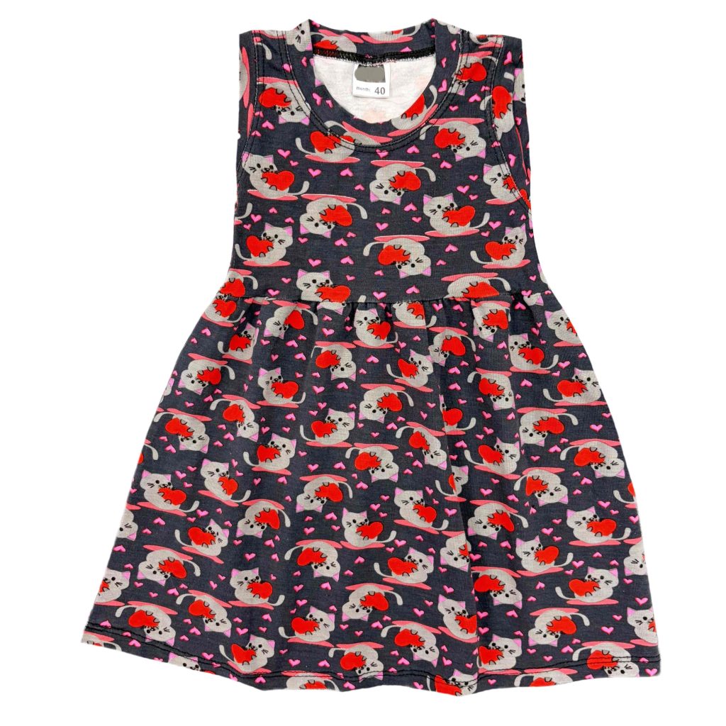 سارافون دخترانه گربه