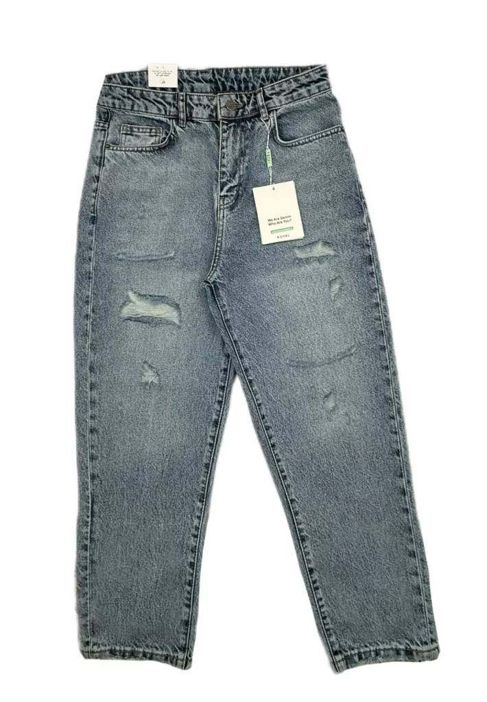 شلوار جين زنانه مام استايل