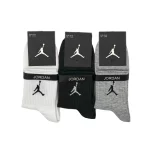 جوراب مردانه ساقدار جردن مجموعه 3 عددی