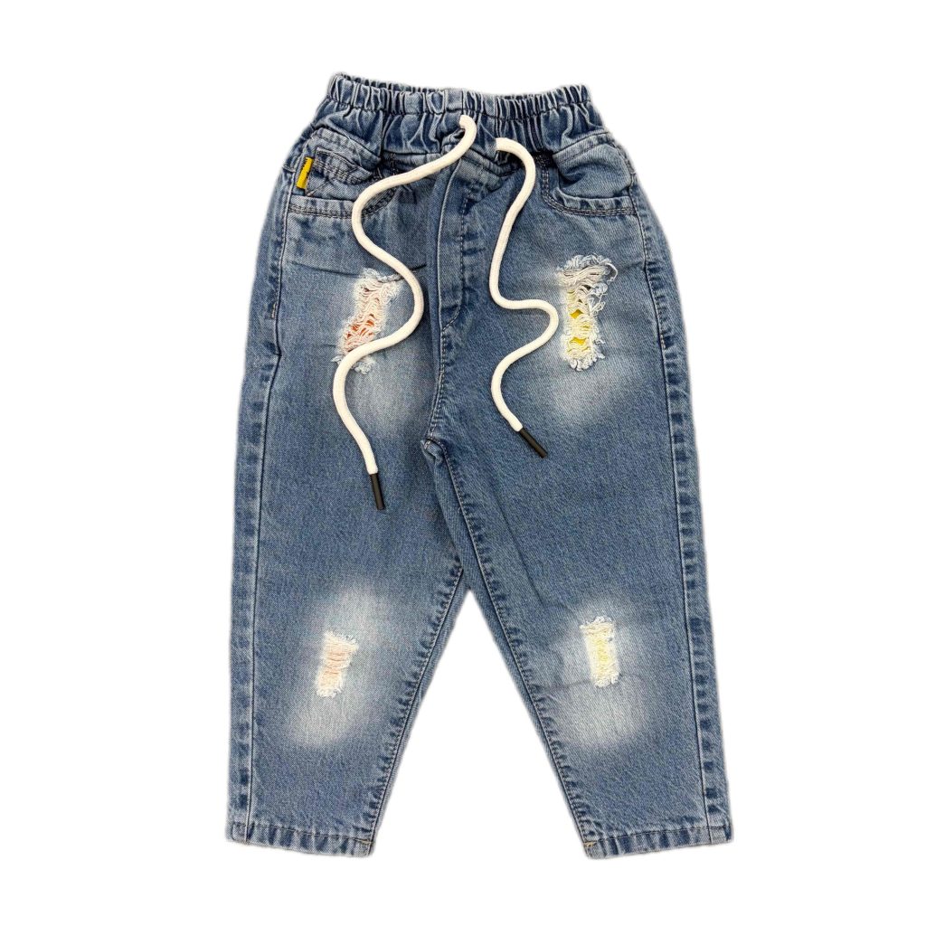 شلوار جین بچگانه اسپرت زاپدار
