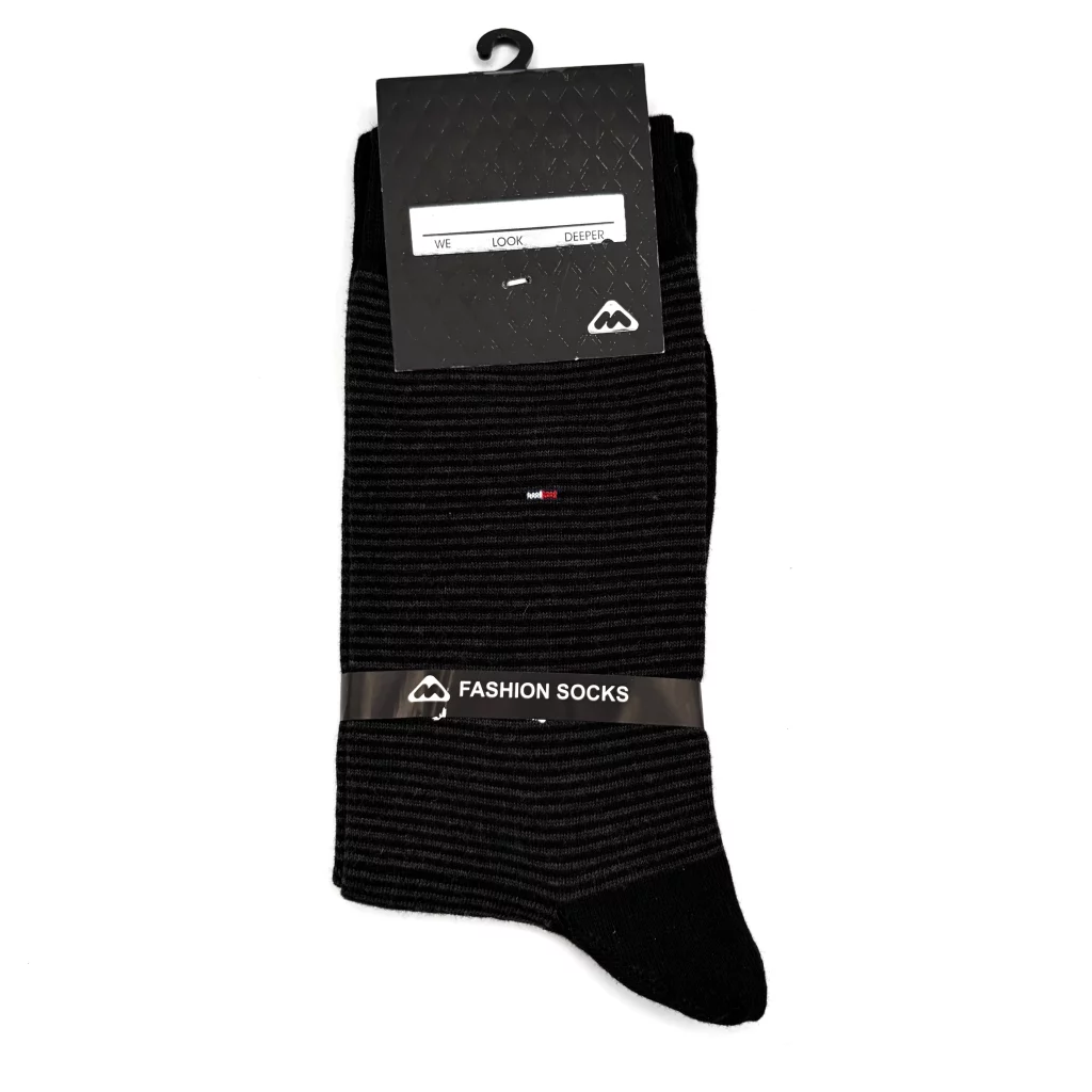 پک 3 عددی جوراب مردانه ساقدار راه راه