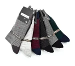 جوراب مردانه ساقدار راه راه مجموعه 3 عددی| کد 00221227 (ارسال رایگان) - Image 3