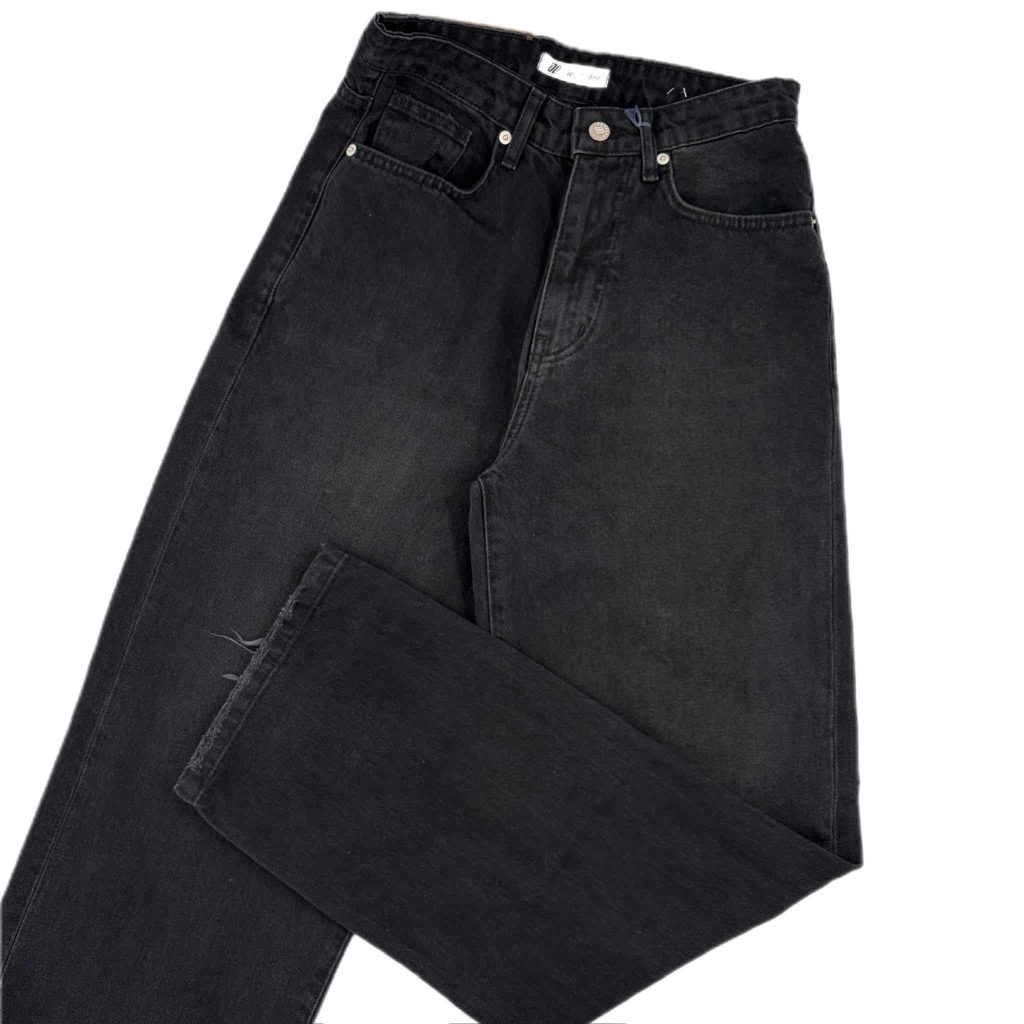 شلوار جین زنانه بگ پارچه ال وی ترک|