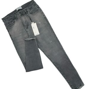 شلوار جین زنانه اسکینی طوسی