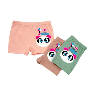 شورت دخترانه پادار9تا7سال مجموعه 3عددی