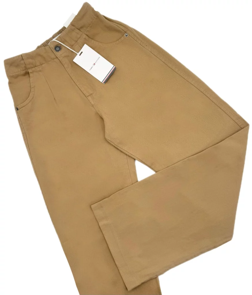 شلوار کتان زنانه نیم بگ