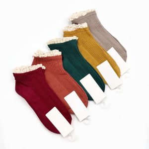 جوراب دخترانه لبه گیپور