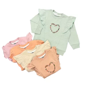 دورس دخترانه گل دوزی قلب