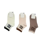 پک 3 عددی جوراب دخترانه miu miu |