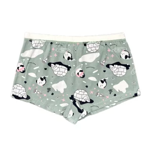 شورت دخترانه پادار قلب مجموعه 3 عددی