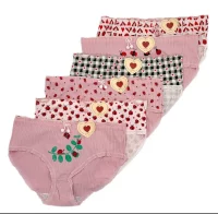 پک 3 عددی شورت زنانه عروسکی طرح کفشدوزک