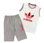 ست رکابی و شلوارک پسرانه آدیداس