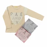 بلوز بهاره دخترانه نگینی