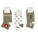 پک 3 عددی جوراب چاپ دار زنانه | کد 325400 (ارسال رایگان) - Image 3