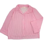 شومیز زنانه کراپ راه راه